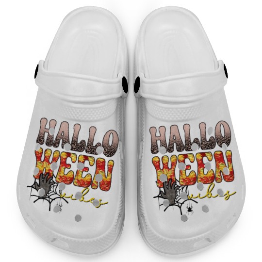 Halloween Vibes Sublimation 01 Clogs