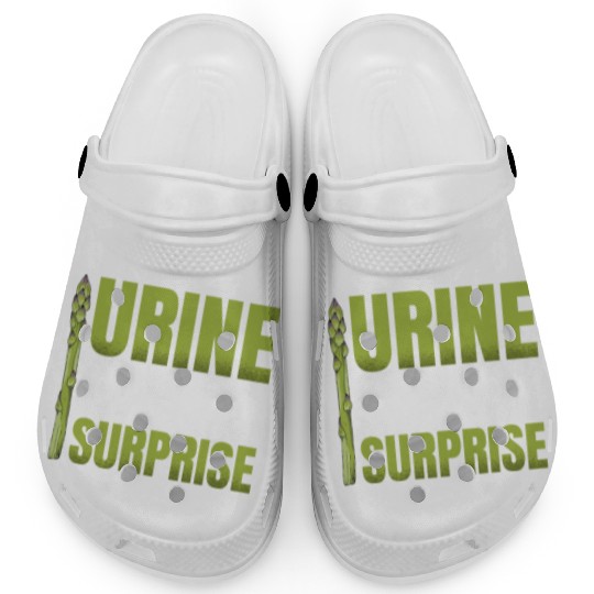 Urine For A Big Surprise Vegetable Vegan Asparagus Clogs
