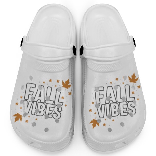 Halloween Theme Fall Vibes Coffee Lover Mug Gift, Clogs