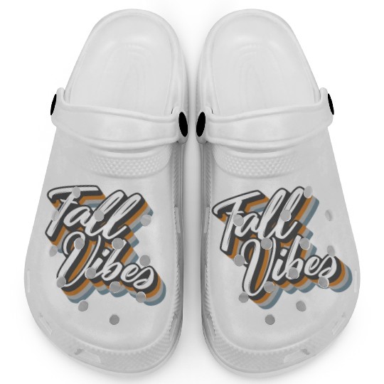 Halloween Theme Fall Vibes Coffee Lover Mug Gift, Clogs