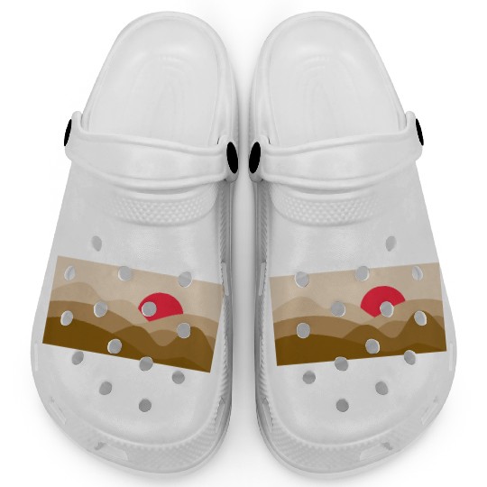 Minimalist Sun Copper Brown Clogs