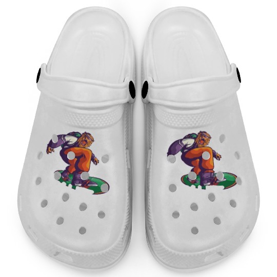 Snowboard holiday Winter holidays mountains Clogs