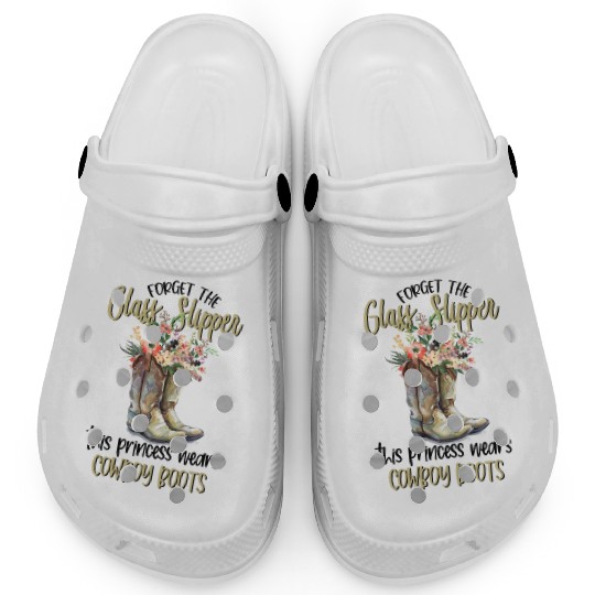 Princess Wears Cowboy Boots Clogs