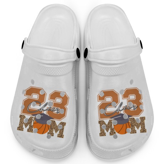 Senior Class Of 2023 Basketball Proud Cheer Mom Clogs