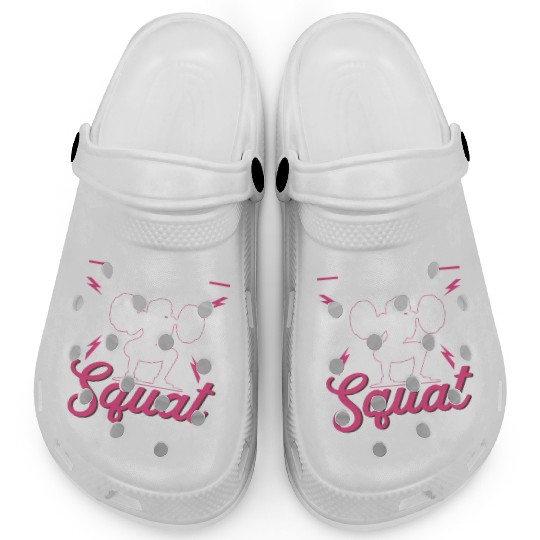 Squat Workout Women Weightlifting Gym Clogs