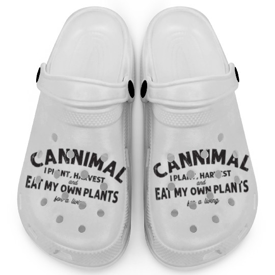 Cannimal. I plant, harvest and eat my own plants Clogs