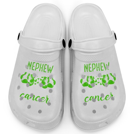 Nephew Lymphoma Cancer Awareness Aunt Uncle Clogs