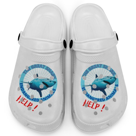 Protect Marine Animal The Great Shark Clogs