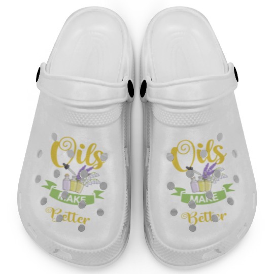 Essential Oil Diffuser Peppermint Aromatherapy Clogs