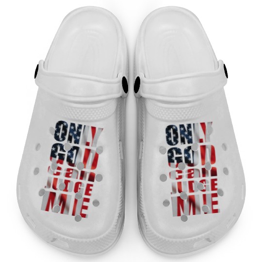 Only God can Judge Me usa Clogs