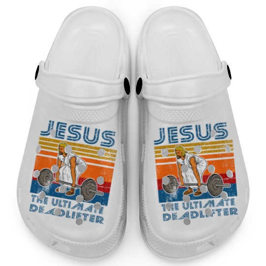 Jesus Weightlifting Fitness Gym Clogs