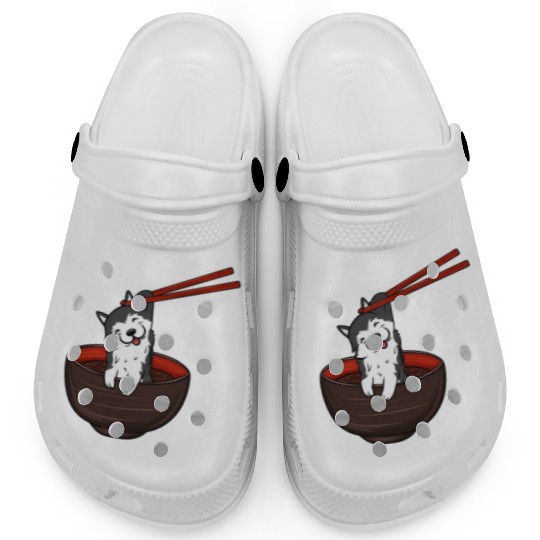Husky Dipping Noodles Clogs
