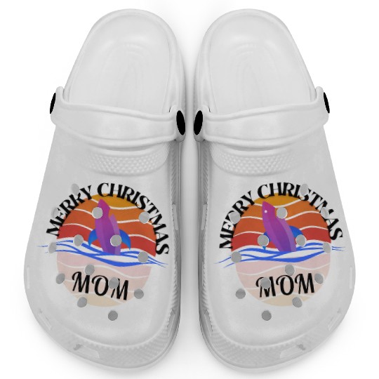 happy holidays happy Christmas 2023 Essential Clogs