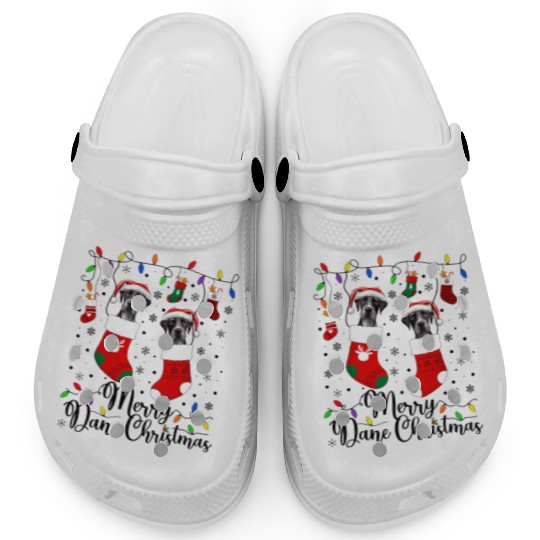 Great Dane Christmas Party Great Dane Xmas Gifts Clogs