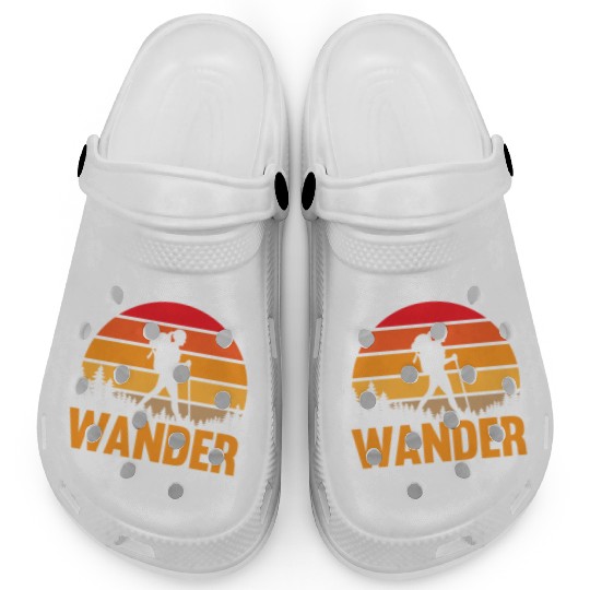 not all who wander are lost Clogs