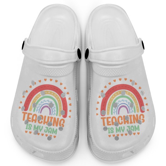 Teaching Is My Jam School Teacher Appreciation Clogs