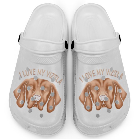 Dog Lover - I Love My Magyar Vizsla Clogs