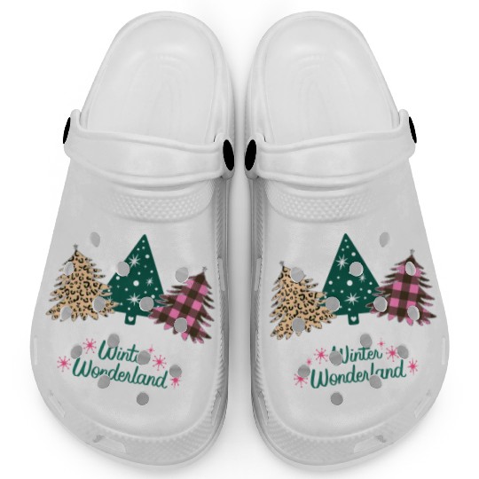 Winter Wonderland - Christmas Trees! Clogs