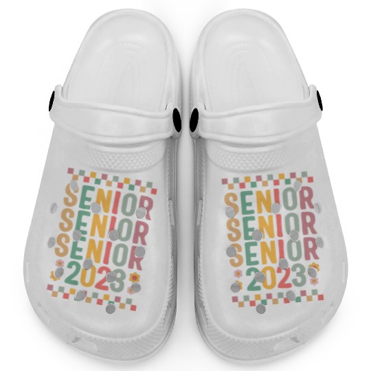 Graduation Clogs, Senior Class Of 2023 Floral