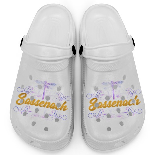 Sassenach Outlander Celtic Gaelic Dragonfly Clogs