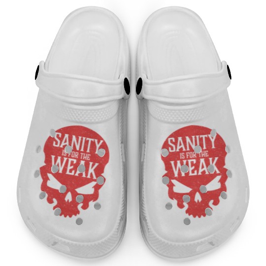 Demon Skull Sanity is for the Weak Clogs