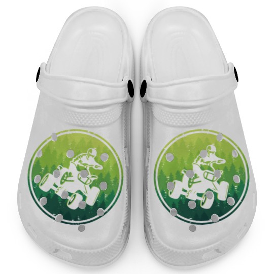 ATV Bike Biker Offroad 4 wheeler Quad Clogs