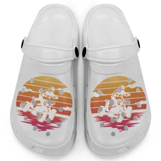 Quad Biker Boys Offroad 4 wheeler ATV Clogs