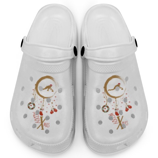 Winter dreamcatcher Christmas Curling Clogs