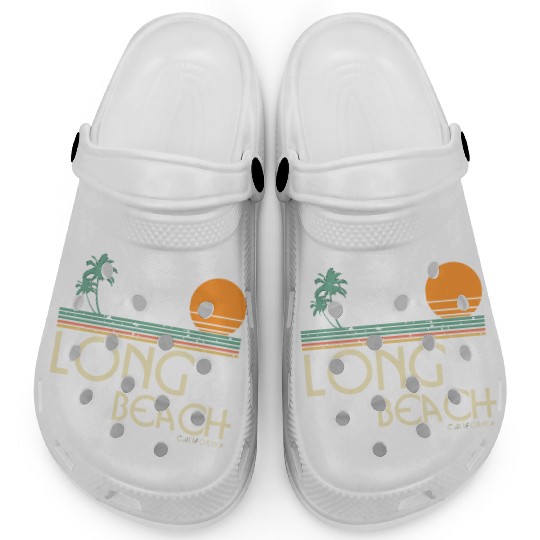Vintage Long Beach California Clogs
