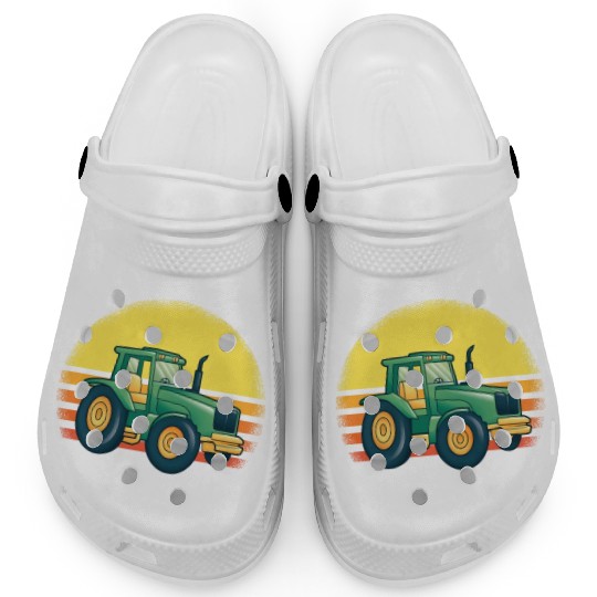 Driving A Tractor Clogs