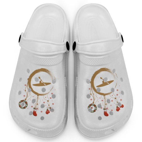 Winter dreamcatcher Christmas Kayak Clogs