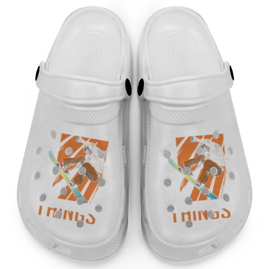 Snowboarding Vacation Freestyle Clogs