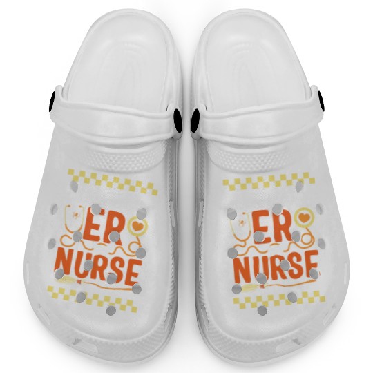 Halloween Clogs, ER Nurse Spooky Health Care