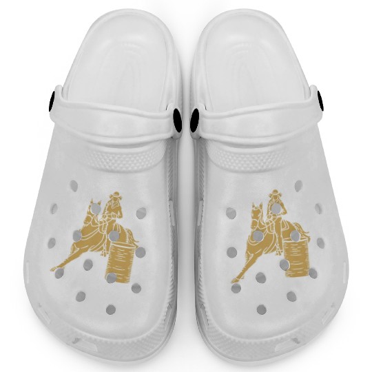Barrel Racing Queen Clogs