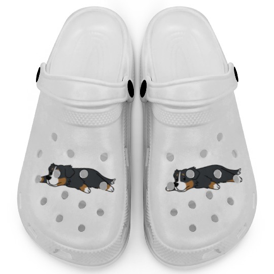 The More I Love My Bernese Mountain Dog Clogs