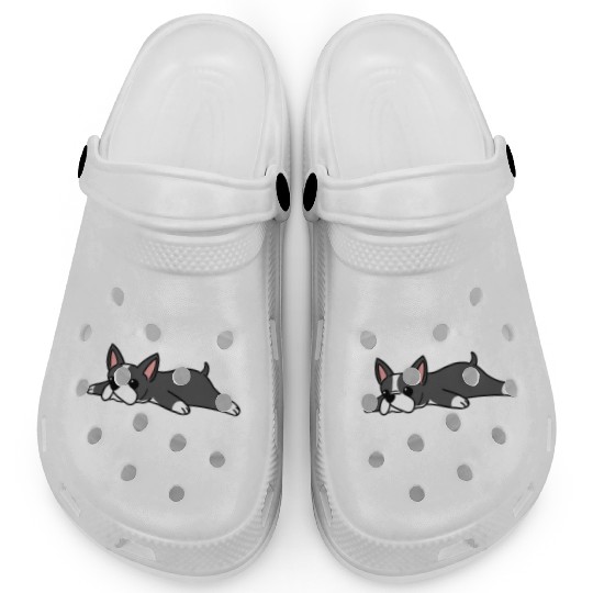 The More I Love My Boston Terrier Clogs