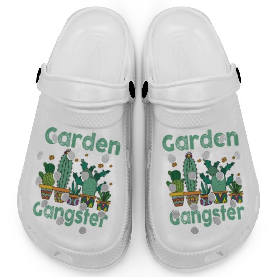 Garden Gangster Flower Enthusiast Clogs