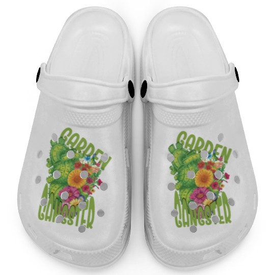 Garden Gangster Flower Enthusiast Clogs