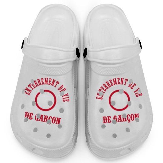 Bachelor Party 2023 - groom Game Over Wedding Clogs