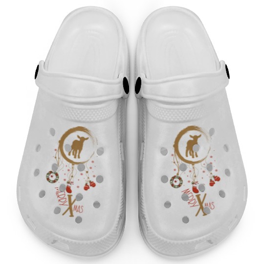 Winter dreamcatcher Christmas Lamb Clogs