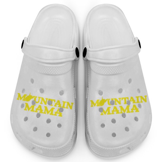 Mountain Mama Wv Blue And Gold Clogs