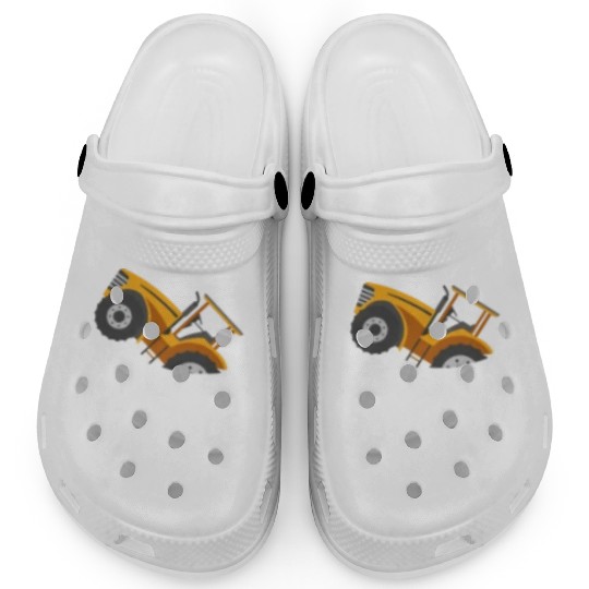 Farming Farmer Pocket Tractor Clogs