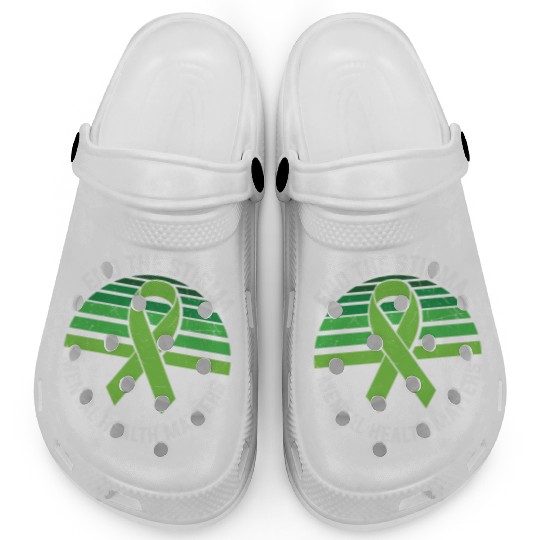 End The Stigma Mental Health Matters Clogs