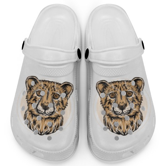 Pard Clogs Kinder Leopard Jaguar Boys Girls