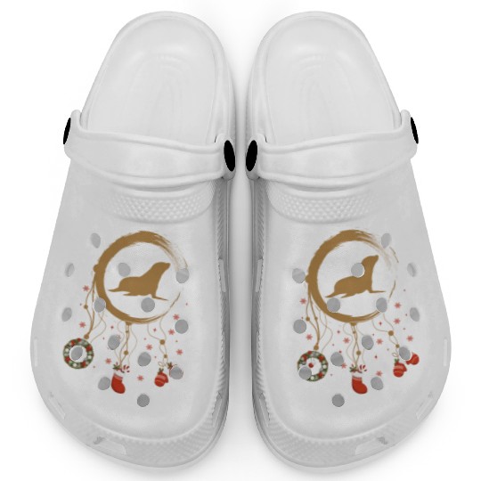Winter dreamcatcher Christmas Seal Clogs