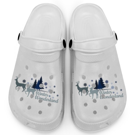 Let's meet in winter wonderland Clogs