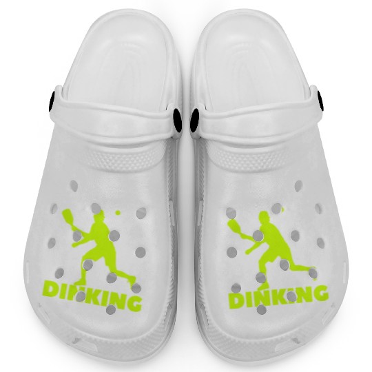 Pickleball Critical Dinking, Funny Pickle Ball. Clogs