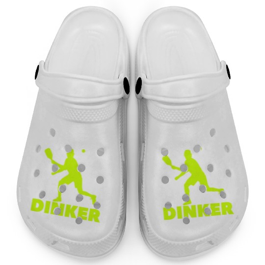 Pickleball Critical Dinker, Funny Pickle Ball. Clogs