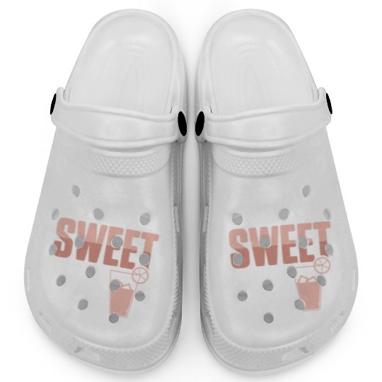 Funny Hey Sweet Tea Glass Drinking Iced Tea Clogs