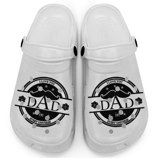 New i love you Dad Cool Saying Gift idea Clogs